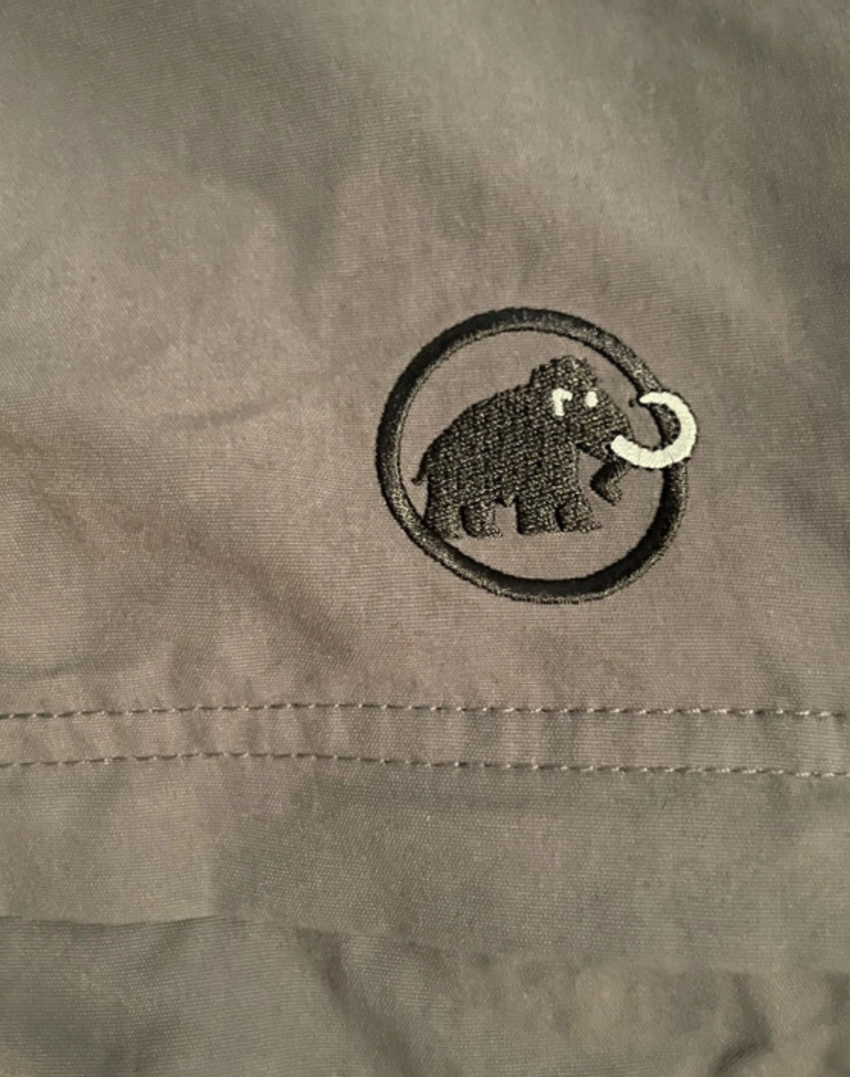 2 in 1 Hose von Mammut (L Herren) Zip-Off wasserabweisend dunkelgrau