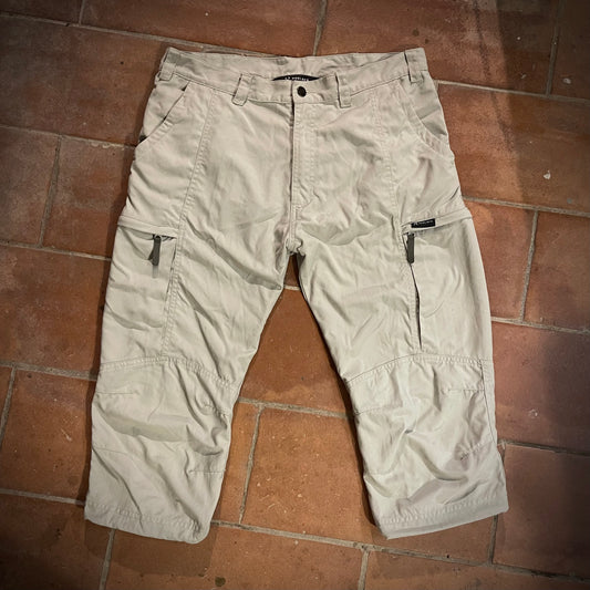 Shorts von Haglöfs (Herren L) kurze Capri- Hose hellgrau