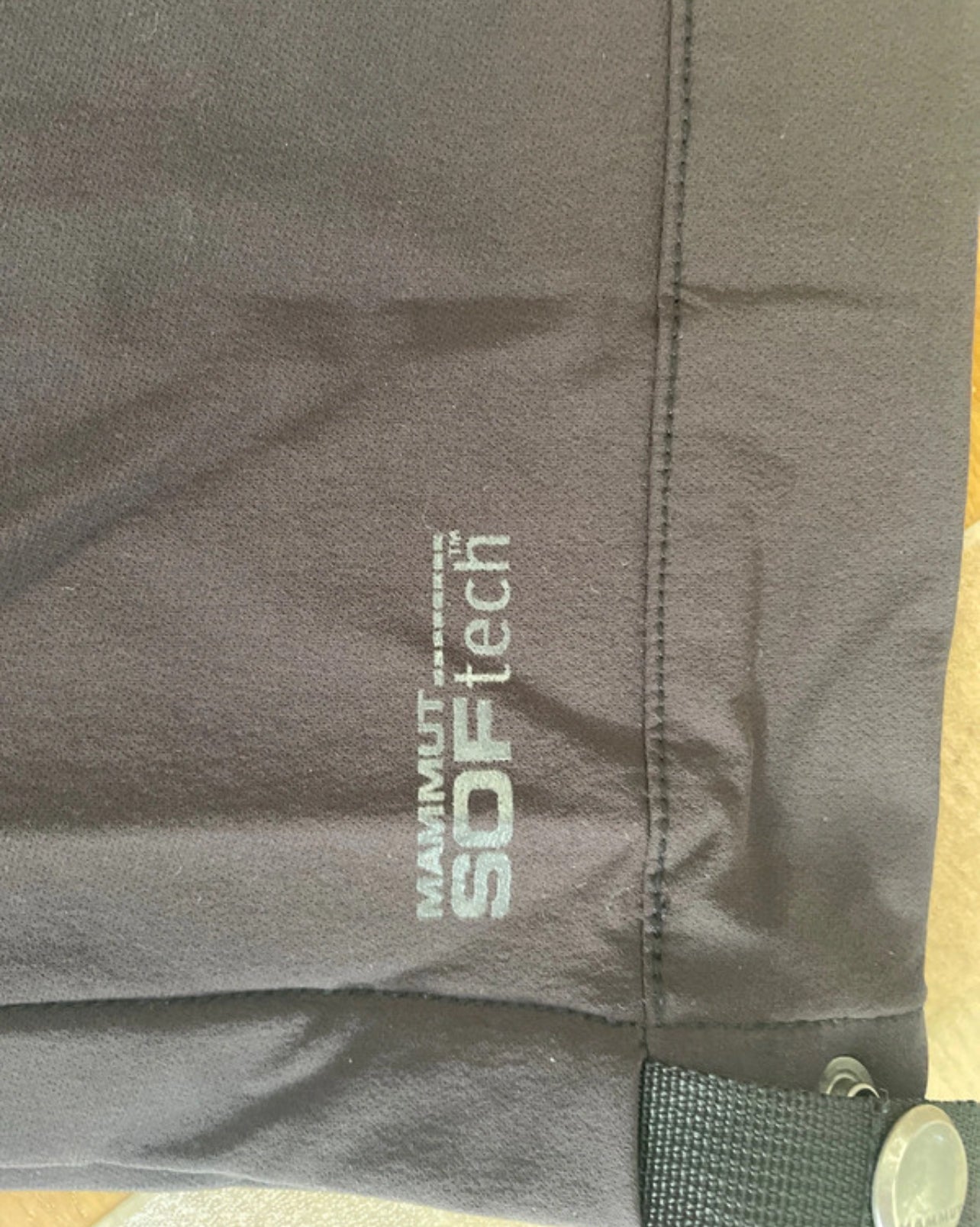 Trekking Hose Mammut (M /48 Herren) schwarz Softtech