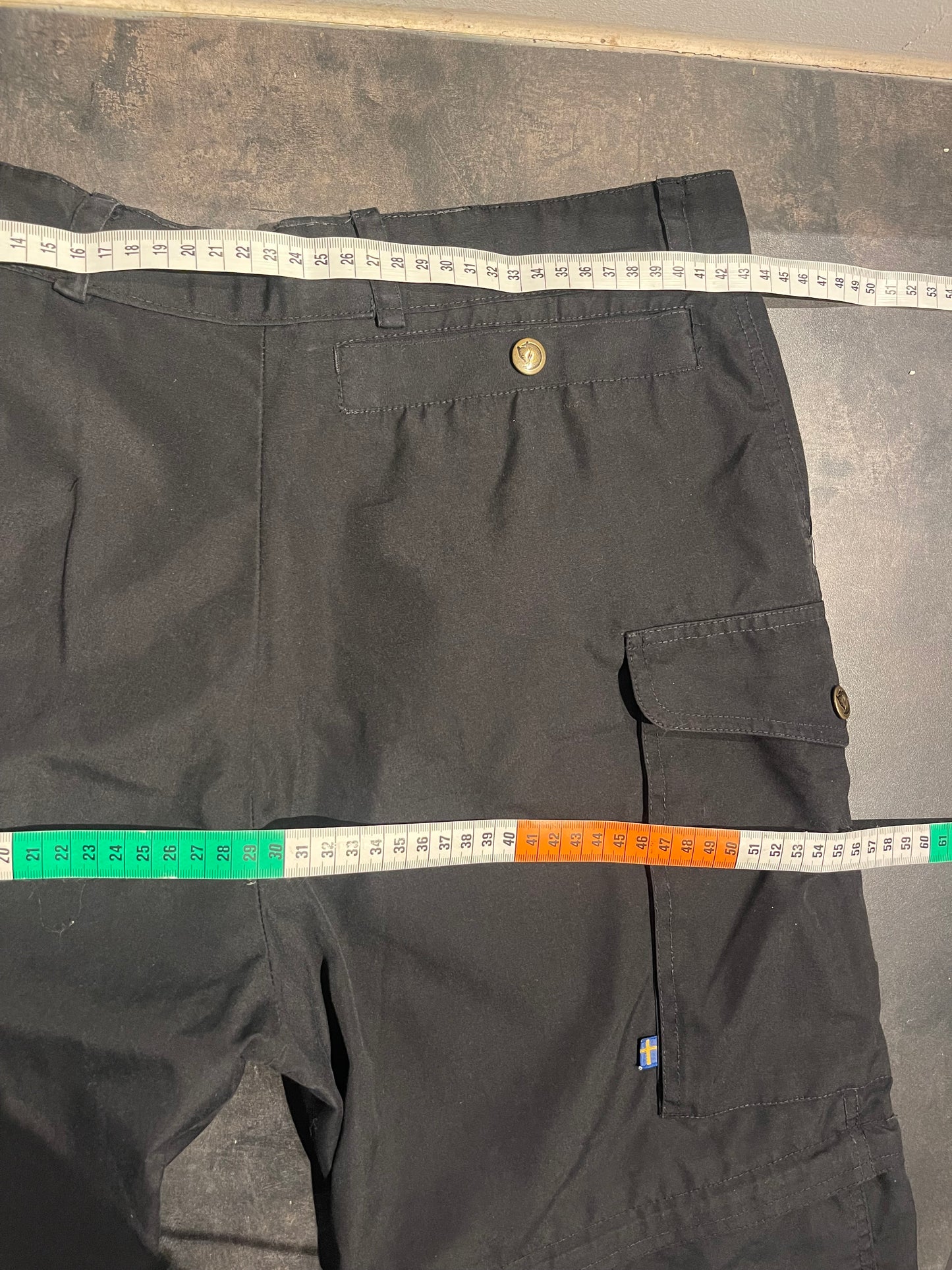 Zip-off Hose von Fjällräven (L Damen) schwarz