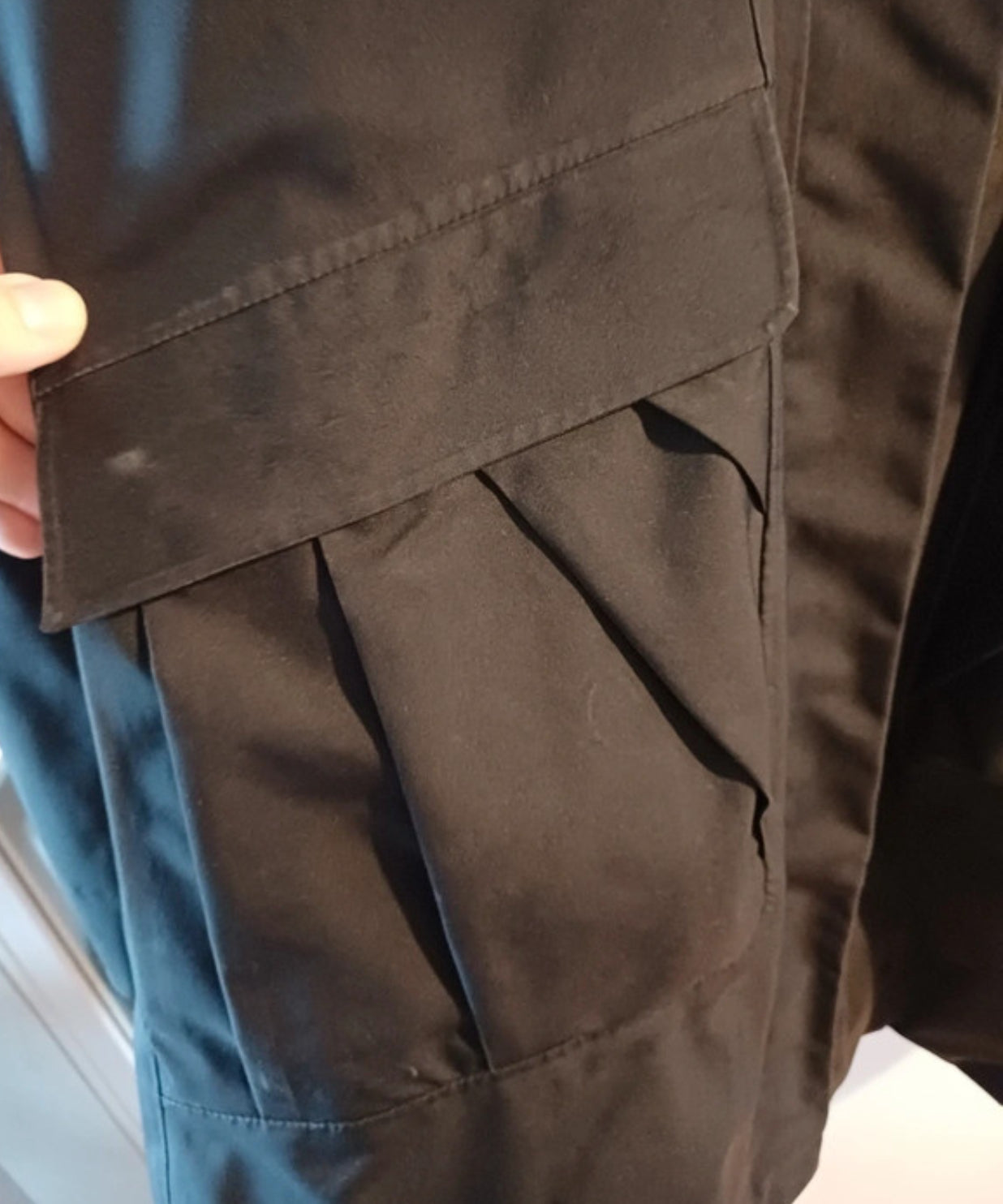 Daunen Winterparka Patagonia (M Damen) Mantel wasserdicht schwarz