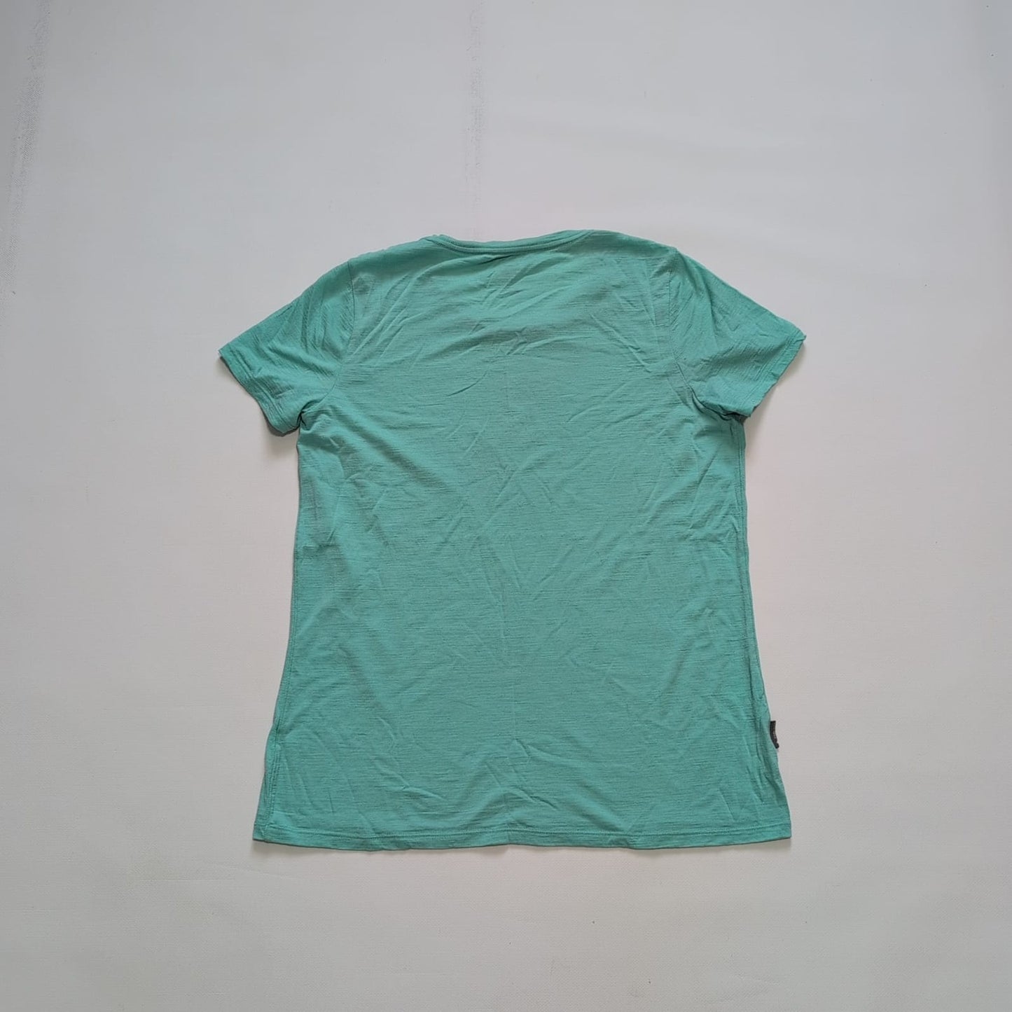 T-Shirt von Icebreaker Merino (XL Damen) türkis Print