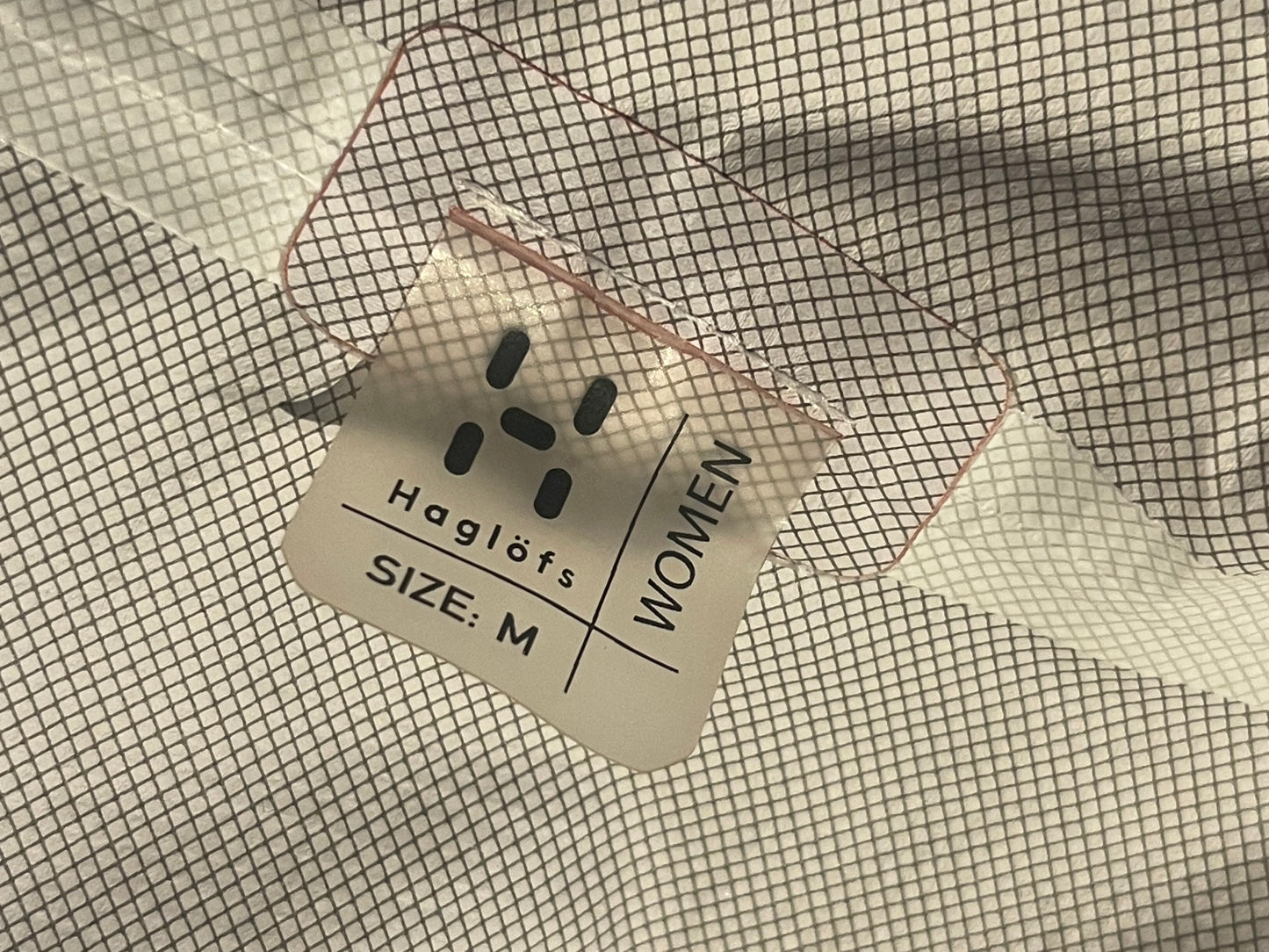 Leichte Regen Jacke von Haglöfs (M Damen) Waterproof rot