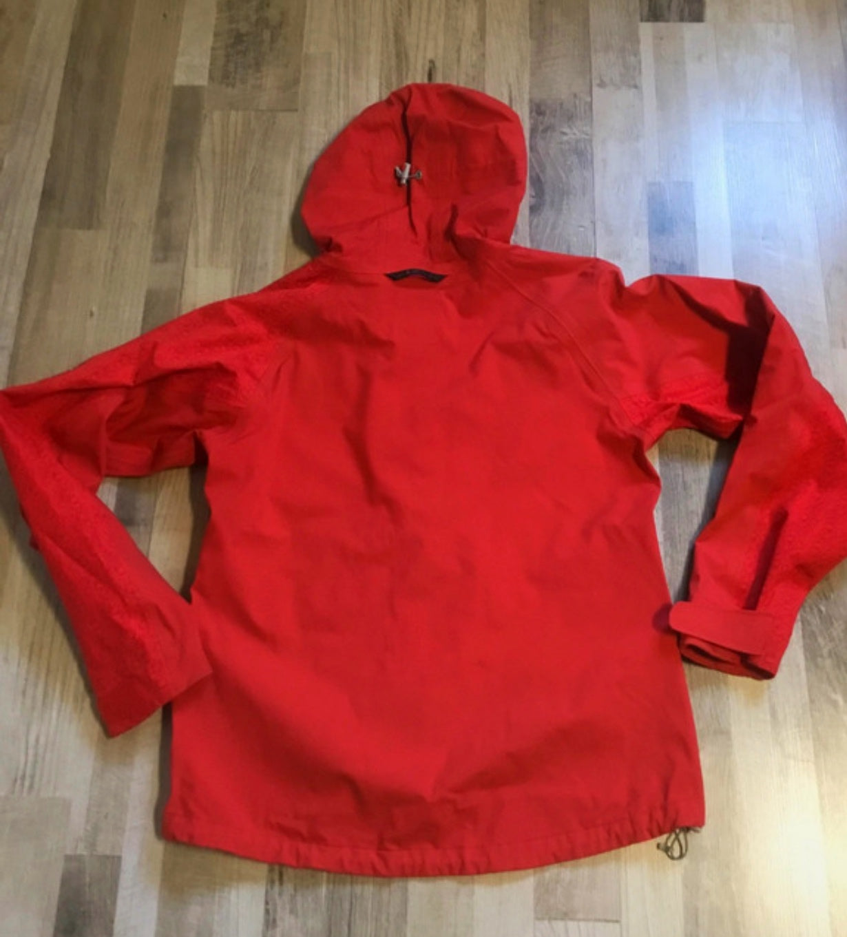 1,5 lagige Kapuzen Jacke von Mammut Dry-Tech (M Damen) rot