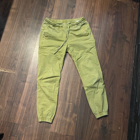 Kletter Hose von Maloja (S Damen) Baumwolle olive
