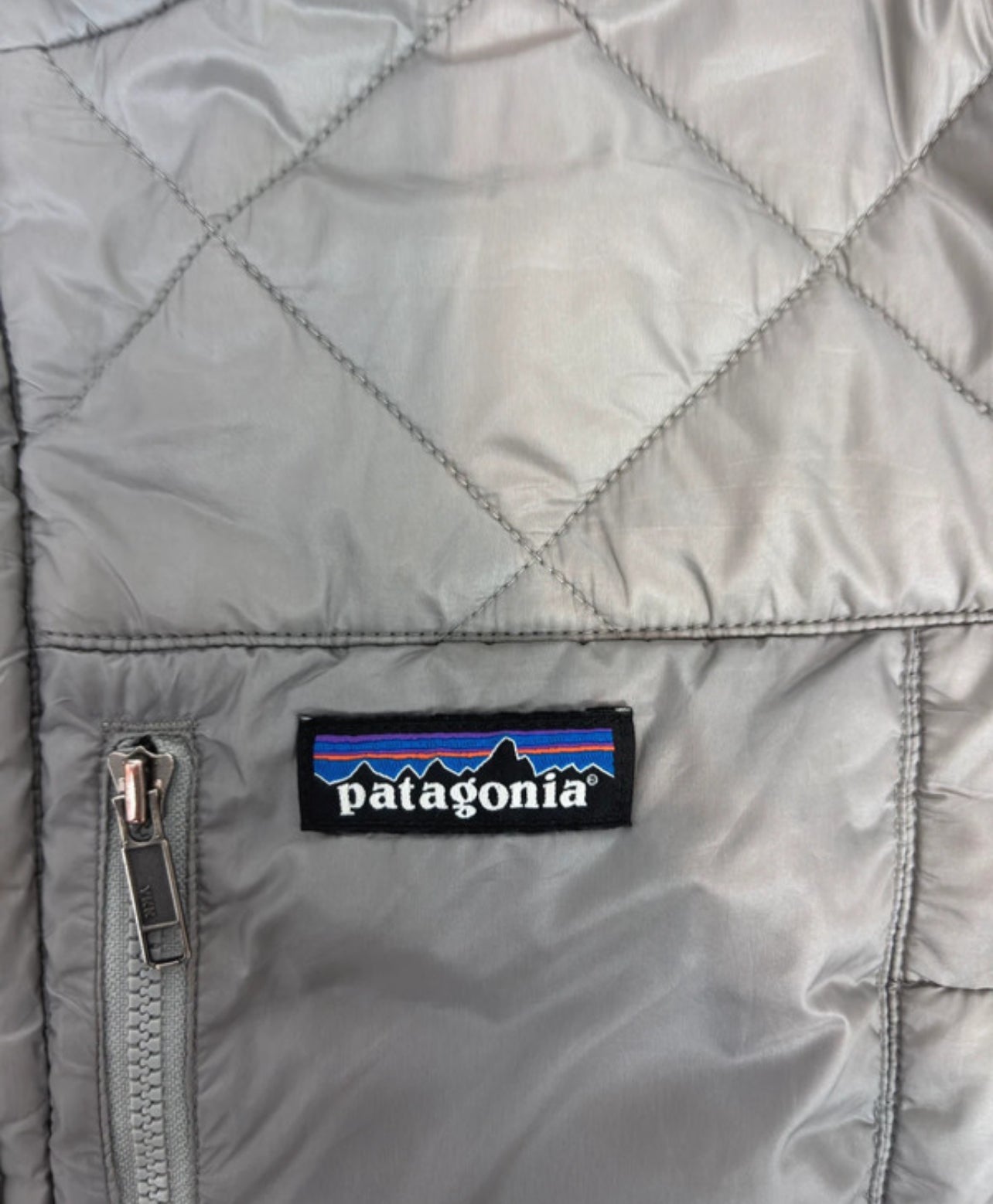 Patagonia Stepp Jacke (M Damen) Isolation Nano Puff grau