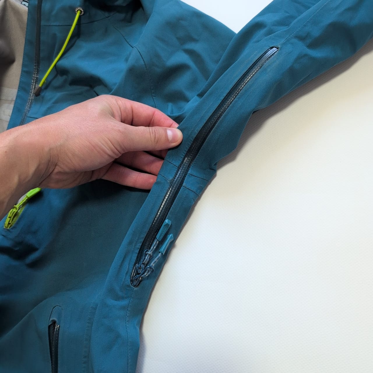 3L Hardshell Jacke von Mammut (S Damen) türkis blau