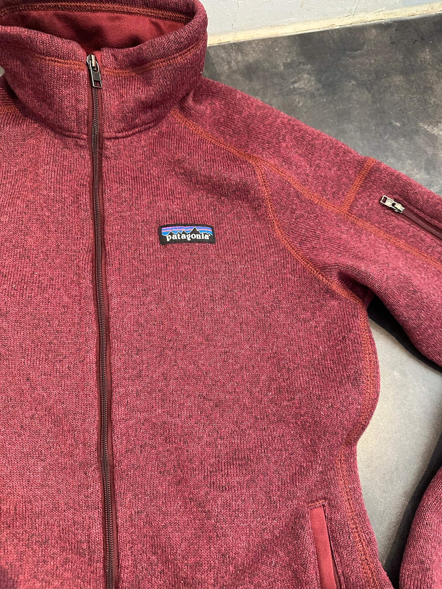 Patagonia Better Fleece Jacke (S Damen) bordeaux