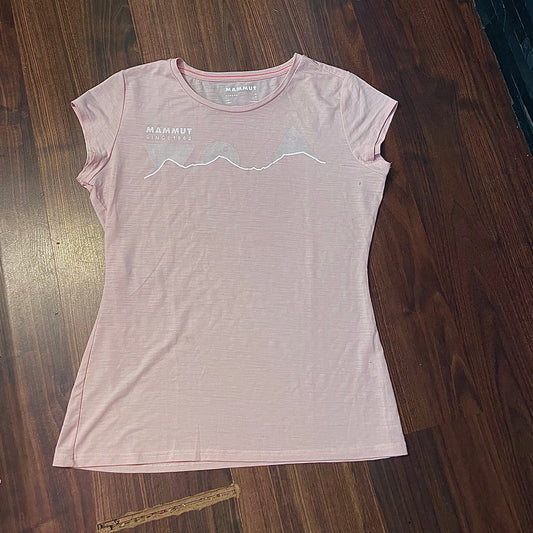 T-Shirt ( M Damen ) von Mammut pink / hell rosa