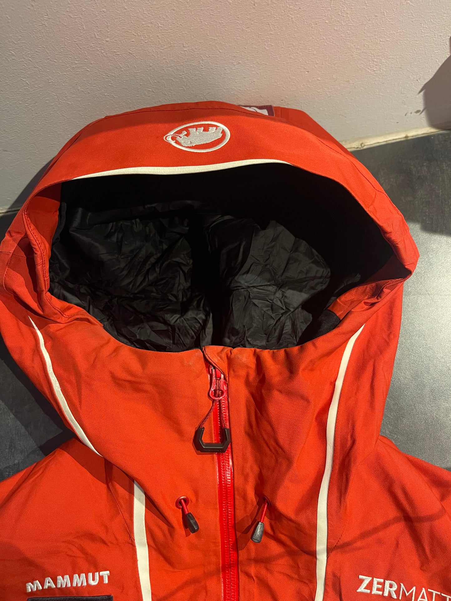 Ski Anzug von Mammut ( M ) Goretex Jacke Hose warm gefüttert rot