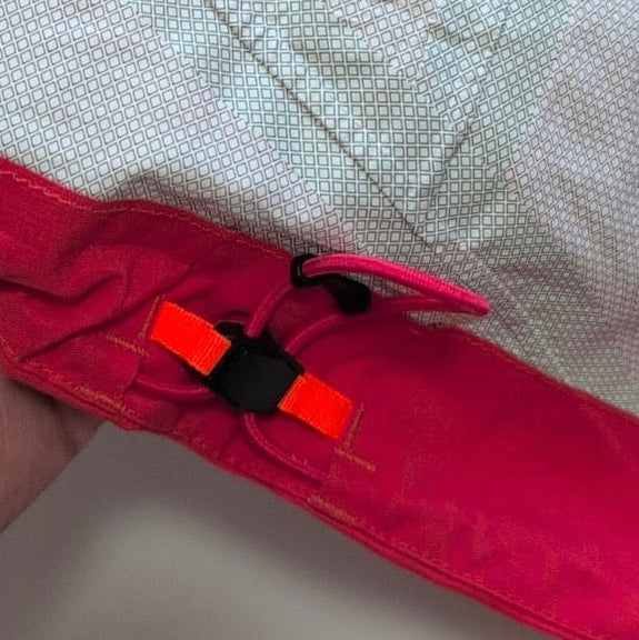 Hardshell Jacke von Mammut (L Damen) wasserdicht korallenrot