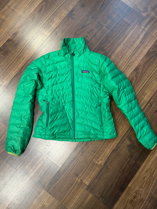 Patagonia Daunen Jacke (S Damen) Isolations Midlayer türkis grün