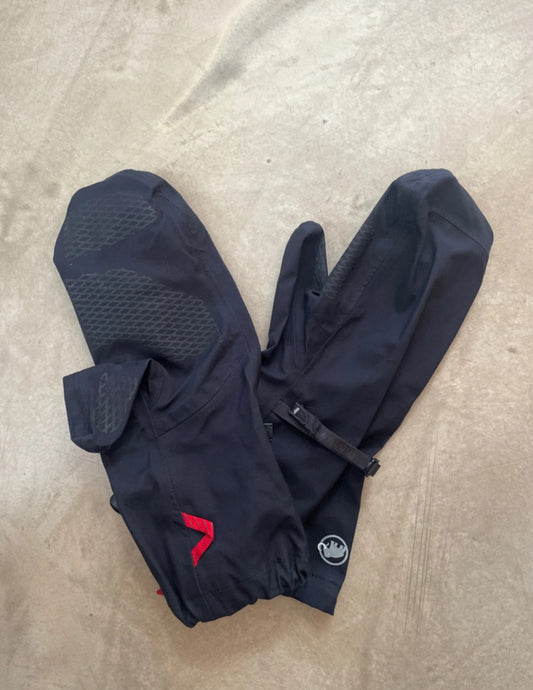 Überzieh- Handschuhe L von Mammut Hardshell schwarz