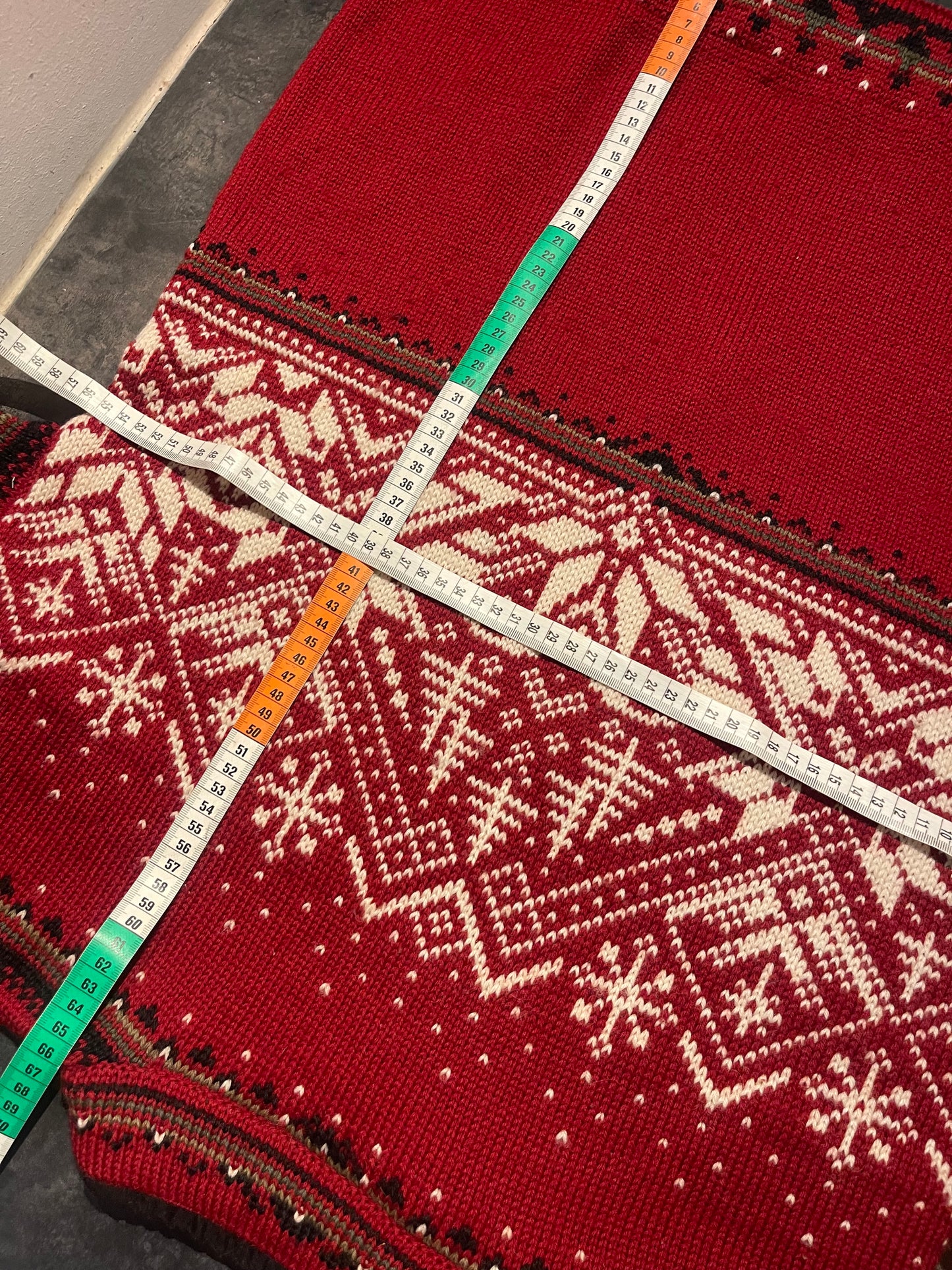 Strick Pullover von Dale of Norway (M Herren) 100% Wolle rot