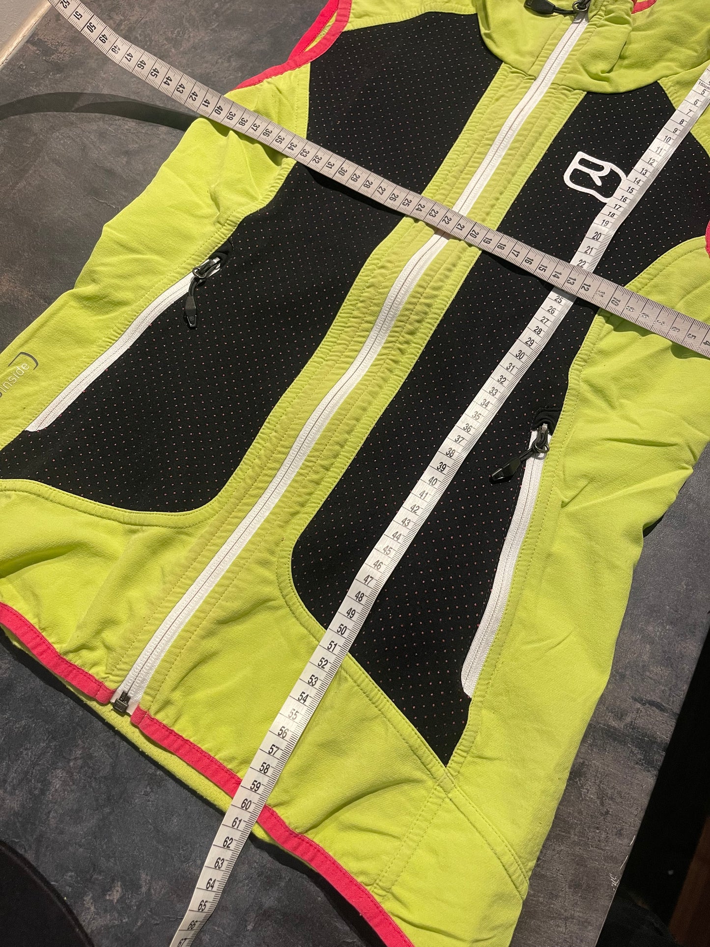 Weste von Ortovox Merino Inside (XS Damen) Softshell neongrün