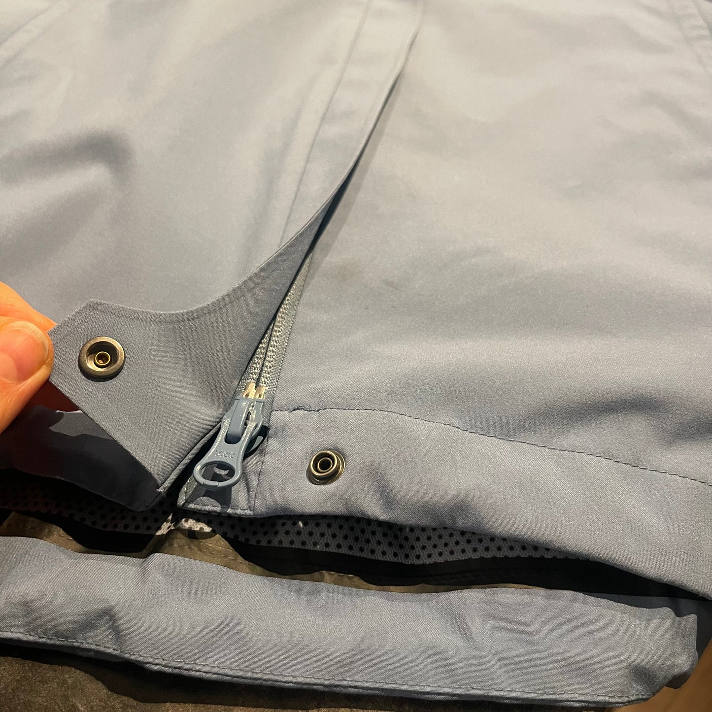 Fjällräven 2,5L Regen Jacke (L Damen) HYDRATIC JACKET stahlblau