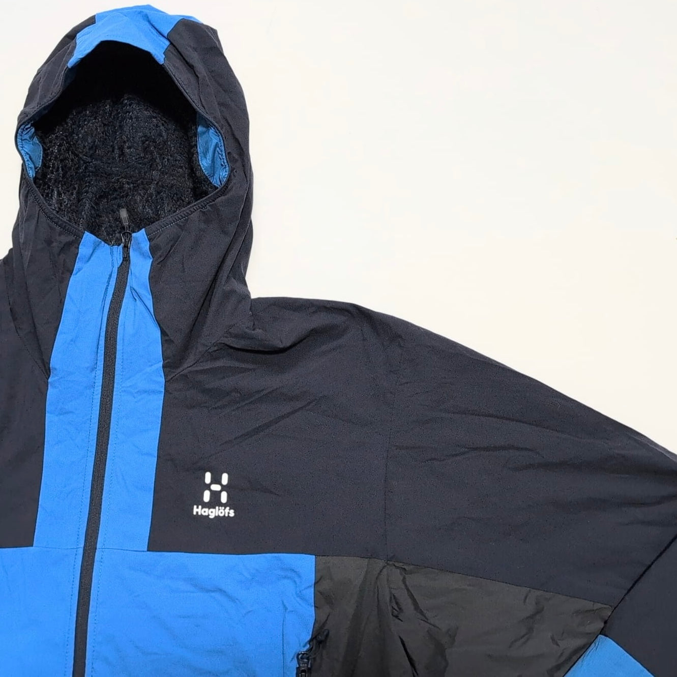 Funktions Jacke von Haglöfs (L Herren) Goretex + Insulation blau