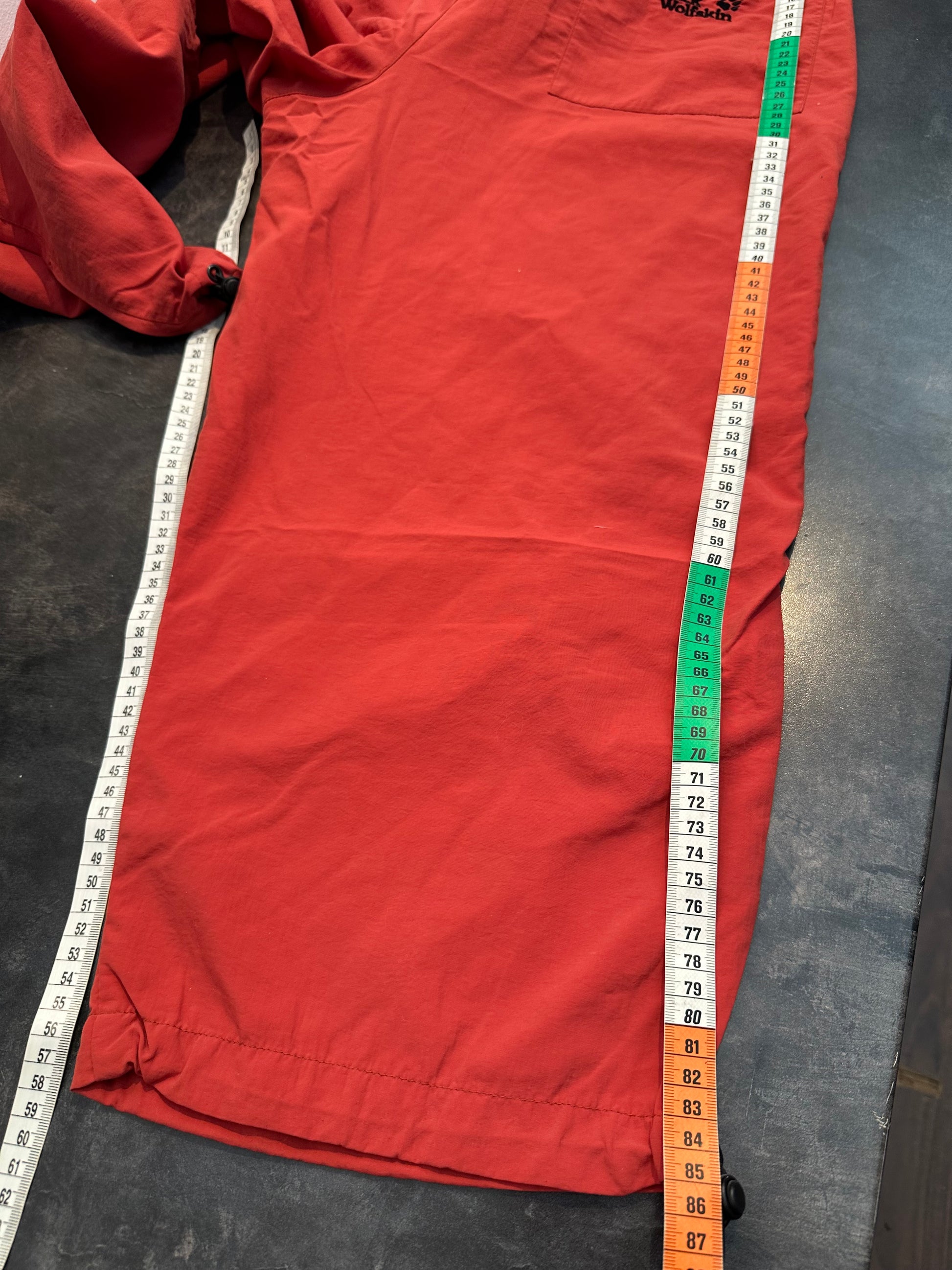 2/3 Capri Hose (XL/ XXL Herren) Jack Wolfskin Terrakotta - wanderlich.com