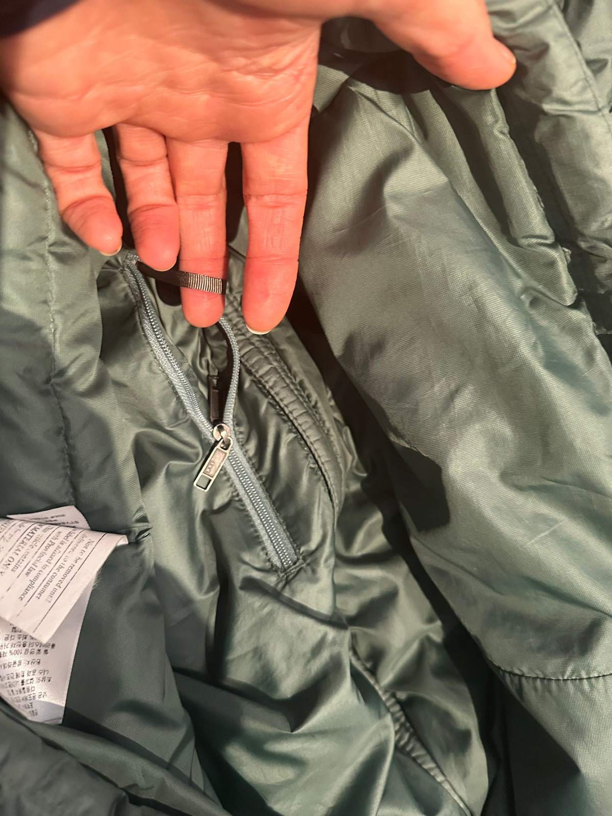 Patagonia Daunen Jacke (M Damen) Steppjacke khaki