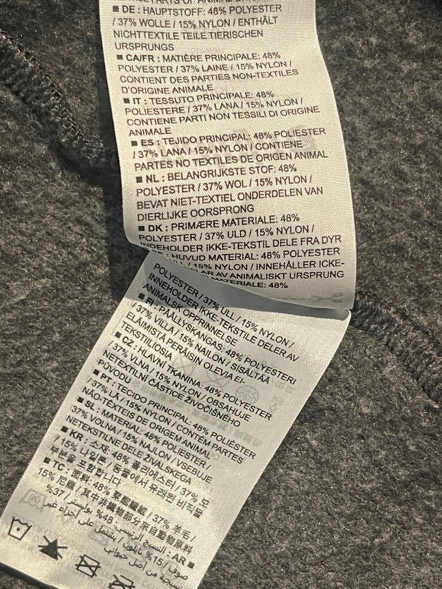 Jacke von Maloja aus Wolle (S Herren /M-L Damen) grau