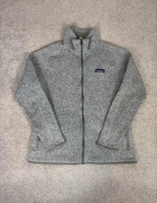 Patagonia Fleece Jacke (XL Damen ) Better Sweater grau