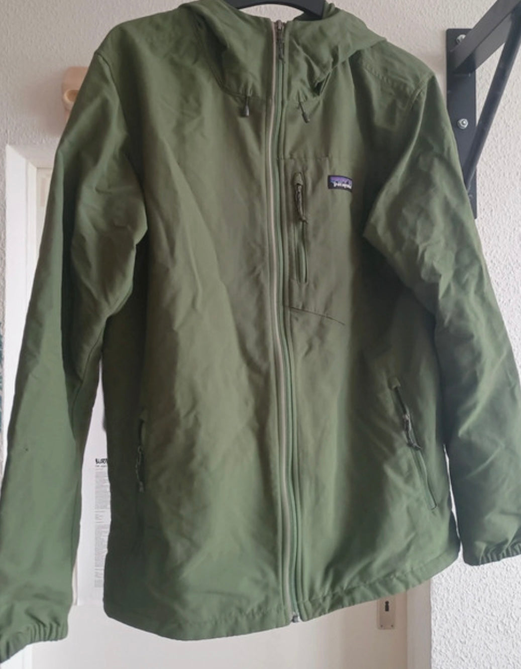 Patagonia Kapuzen Jacke (S bis M Herren ) khaki grün