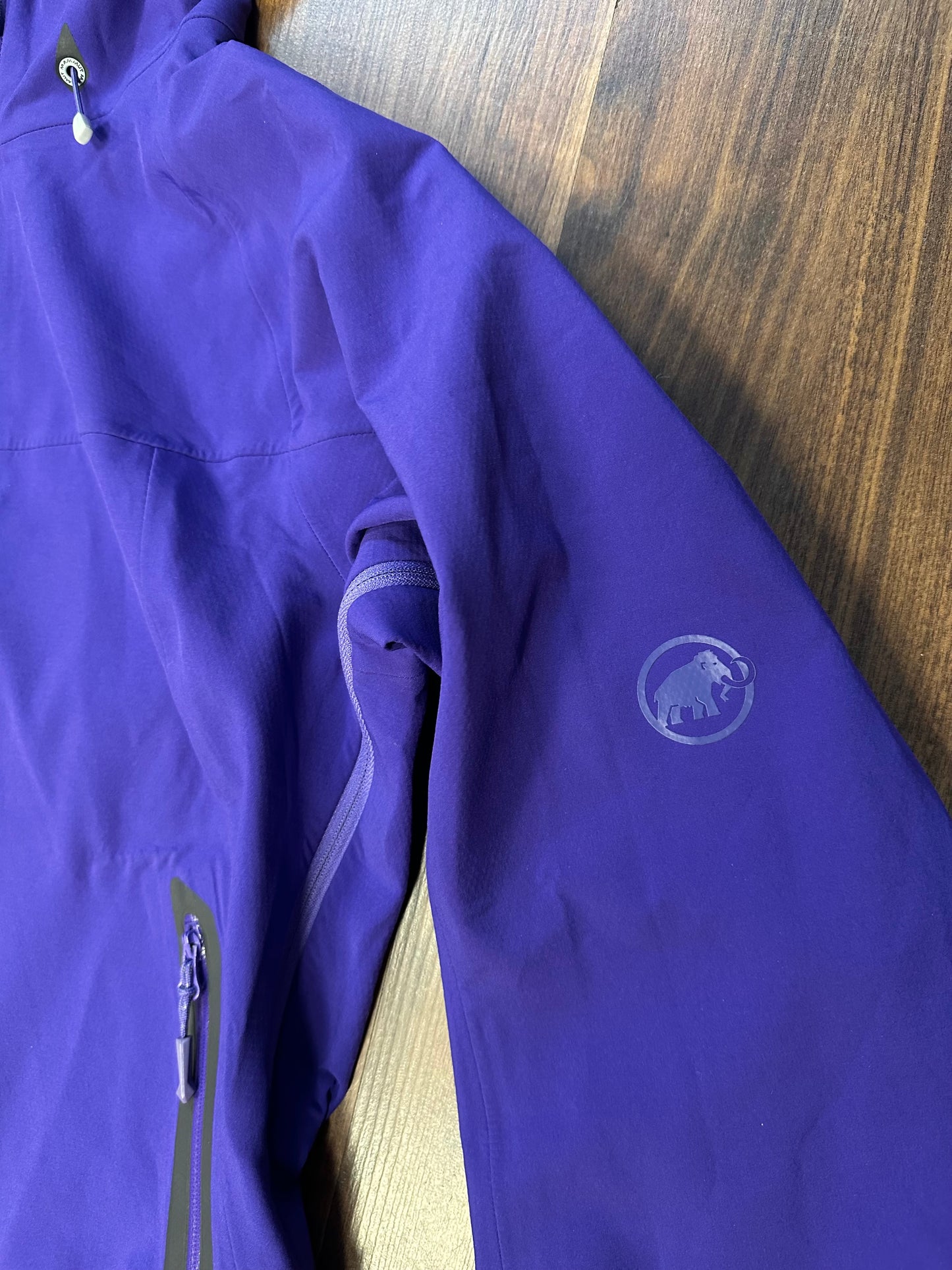 Wind & Regen Jacke von Mammut (S Damen) 2-lagig lila