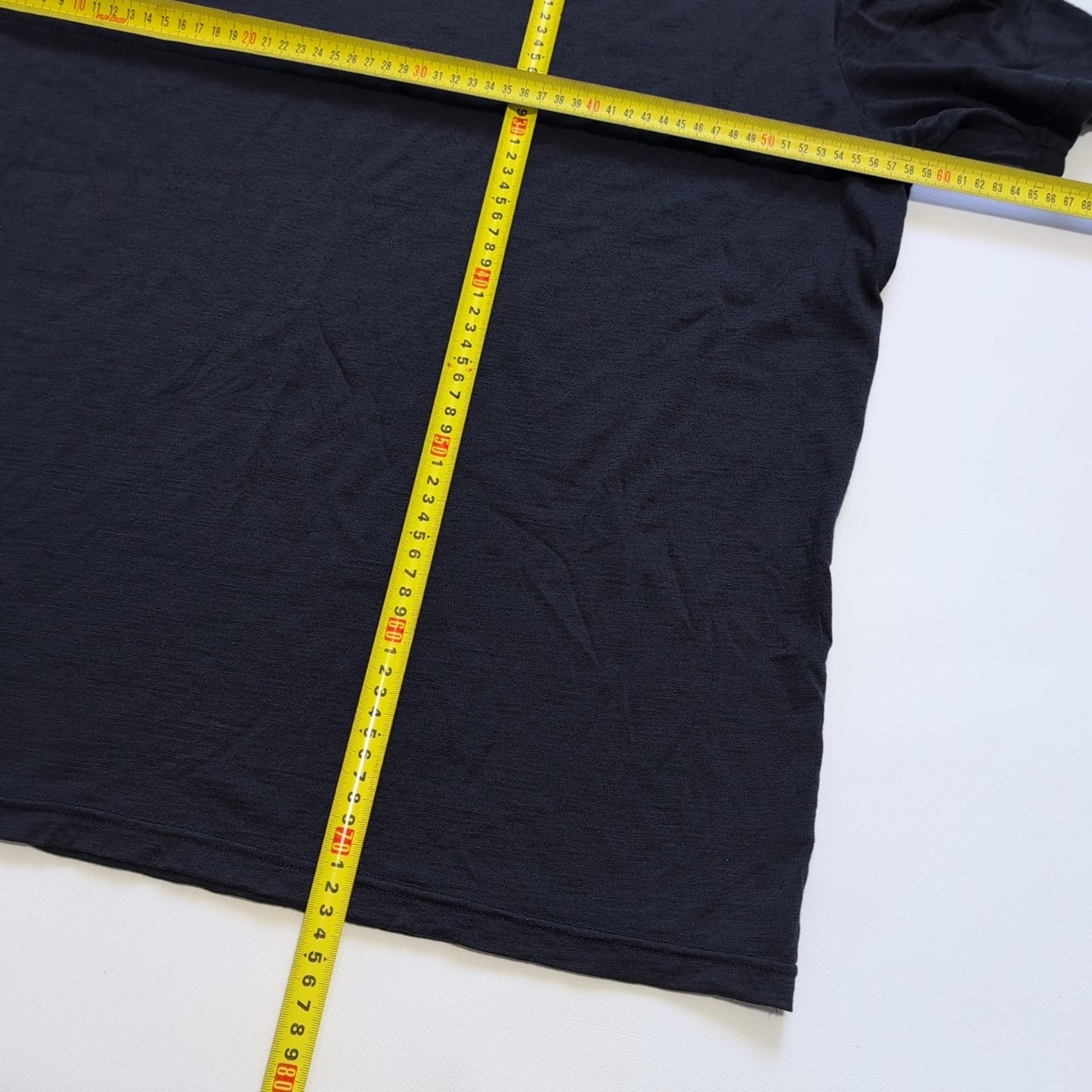 T-Shirt von Smartwool pure Merino (XL Herren) dunkelblau Print