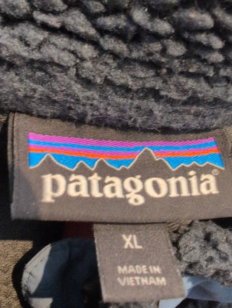 Patagonia Fleece Jacke (XL Herren) Retro Pile blau - wanderlich.com