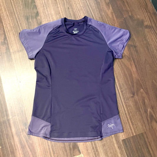 Funktions T-Shirt Damen S von Arcteryx lavendel lila