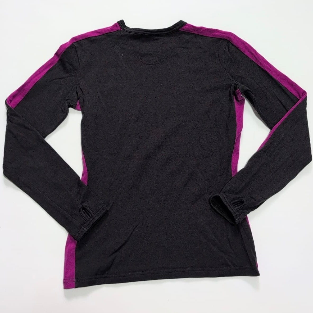 Merino Longsleeve Icebreaker 260 (S Damen) schwarz pink