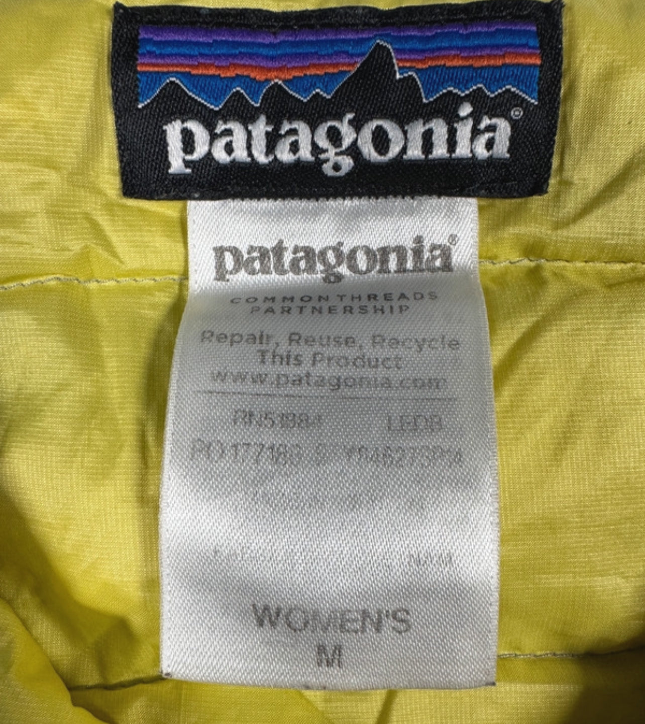 Patagonia Daunen Weste (M Damen) blau