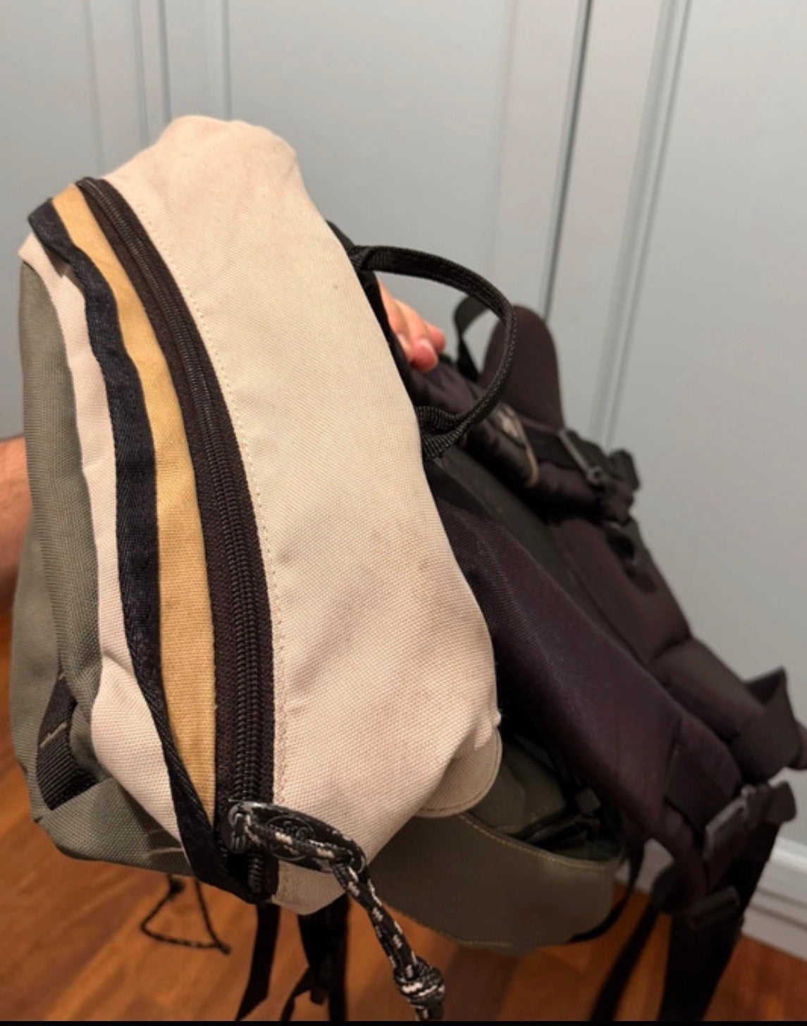 Rucksack von Salewa 30 Liter AirZone Rücken khaki