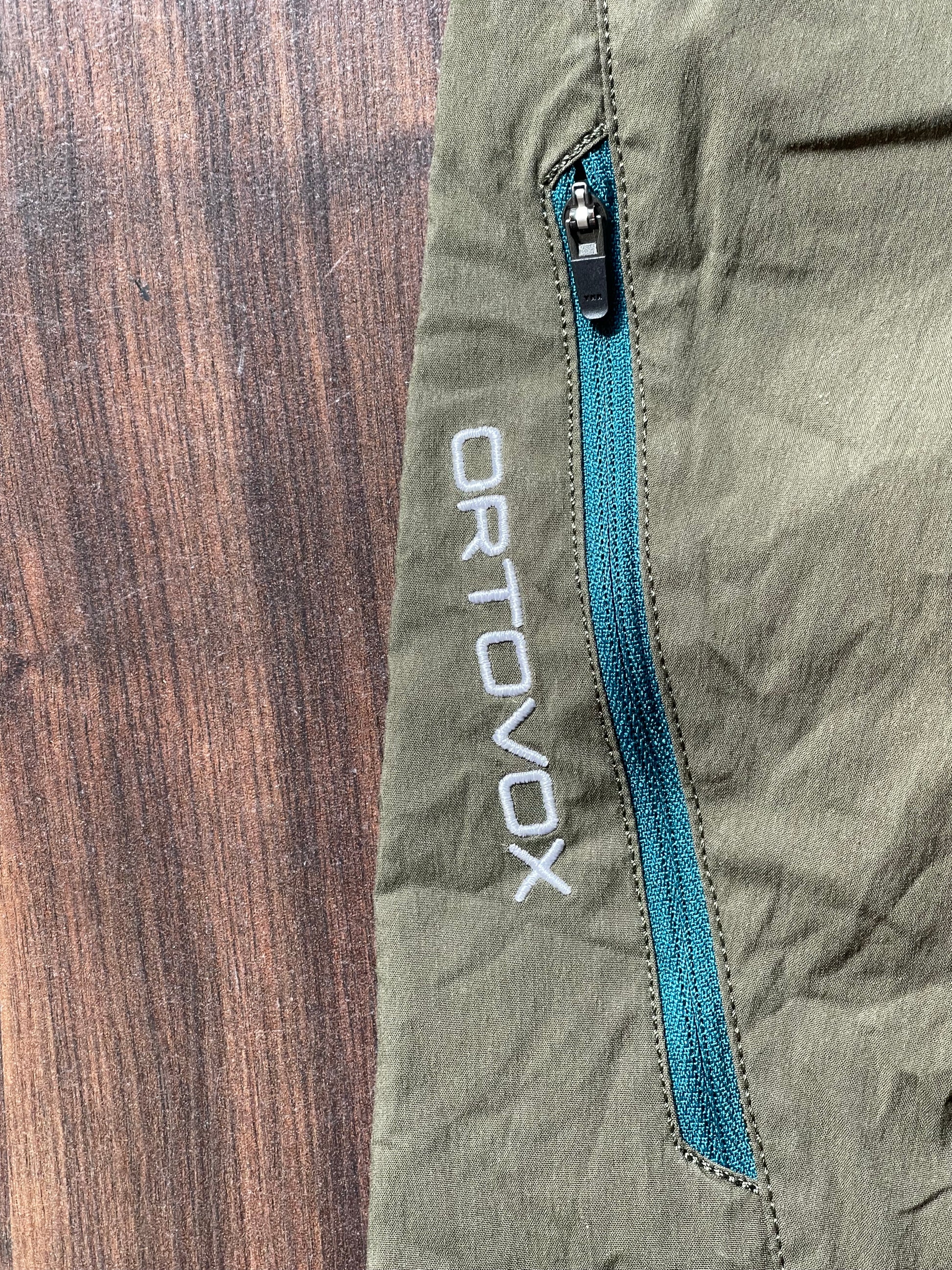 Shorts Ortovox (XL Herren) kurze Hose Olive grün / Khaki - wanderlich.com