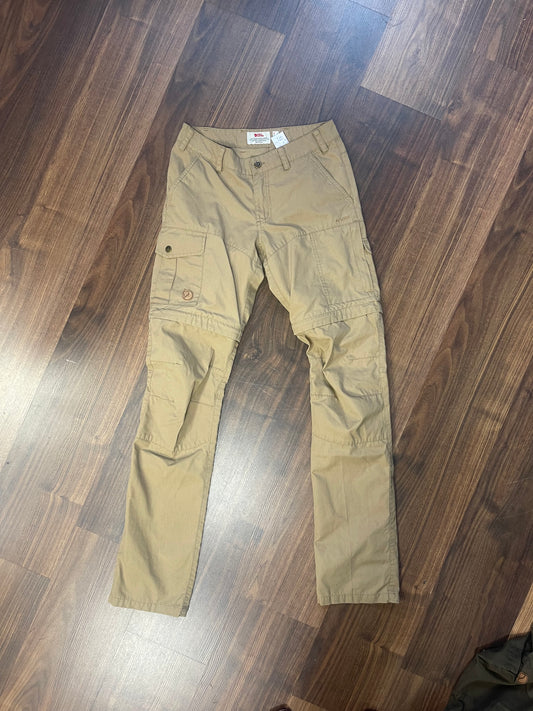 2in1 Hose Fjällräven (XS Damen) Zip Off Karla Pro beige