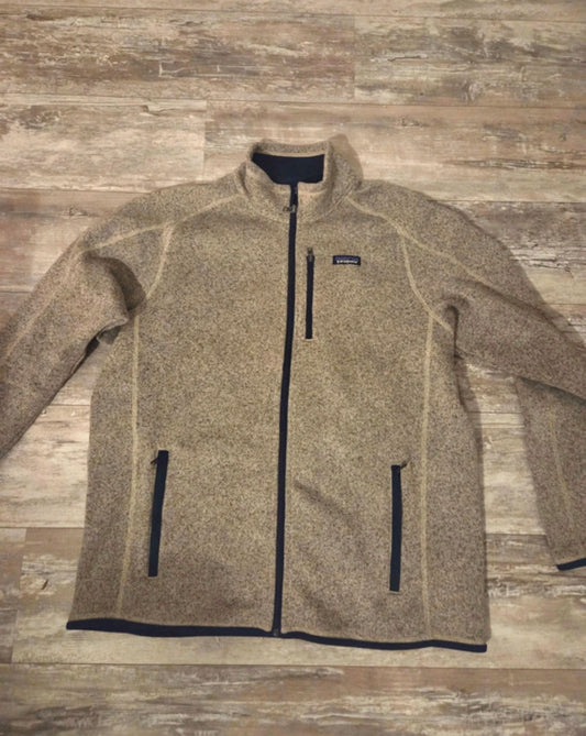 Fleece Jacke von Patagonia (XXL Herren) Better Sweater grau beige