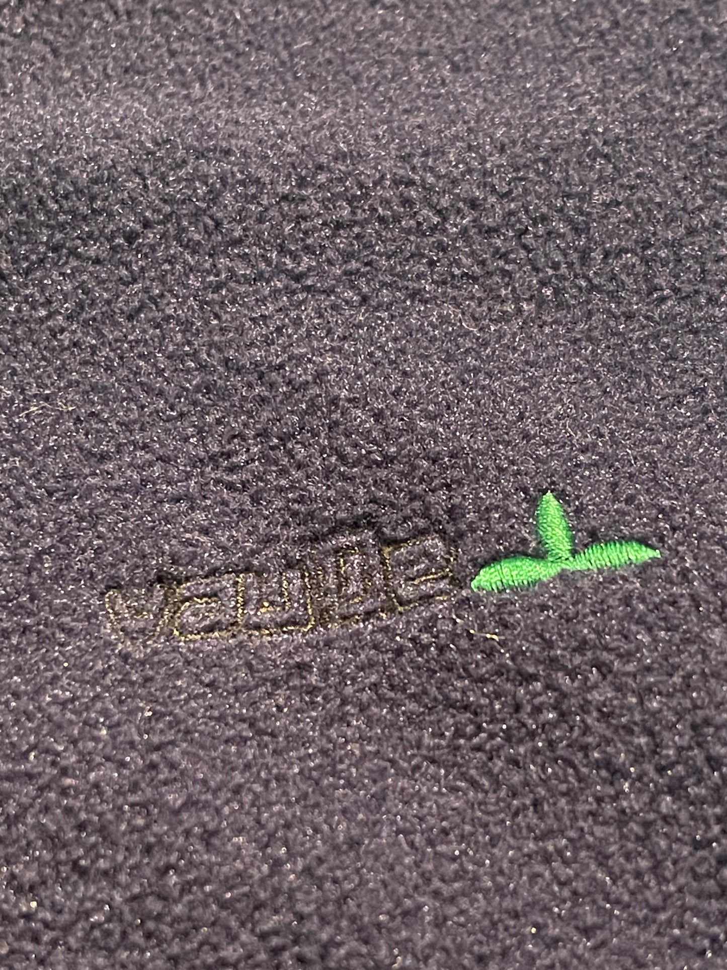 Vintage Fleece Jacke Vaude L/XL (Unisex) Polartec Pile marineblau