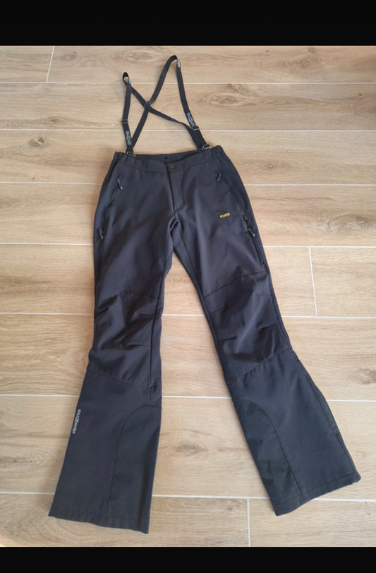 Ski Träger Hose von Salewa (S Herren ) Softshell schwarz