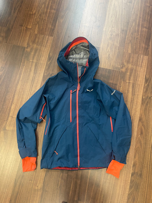 Regen Jacke von Salewa (XL Damen) Hardshell blau