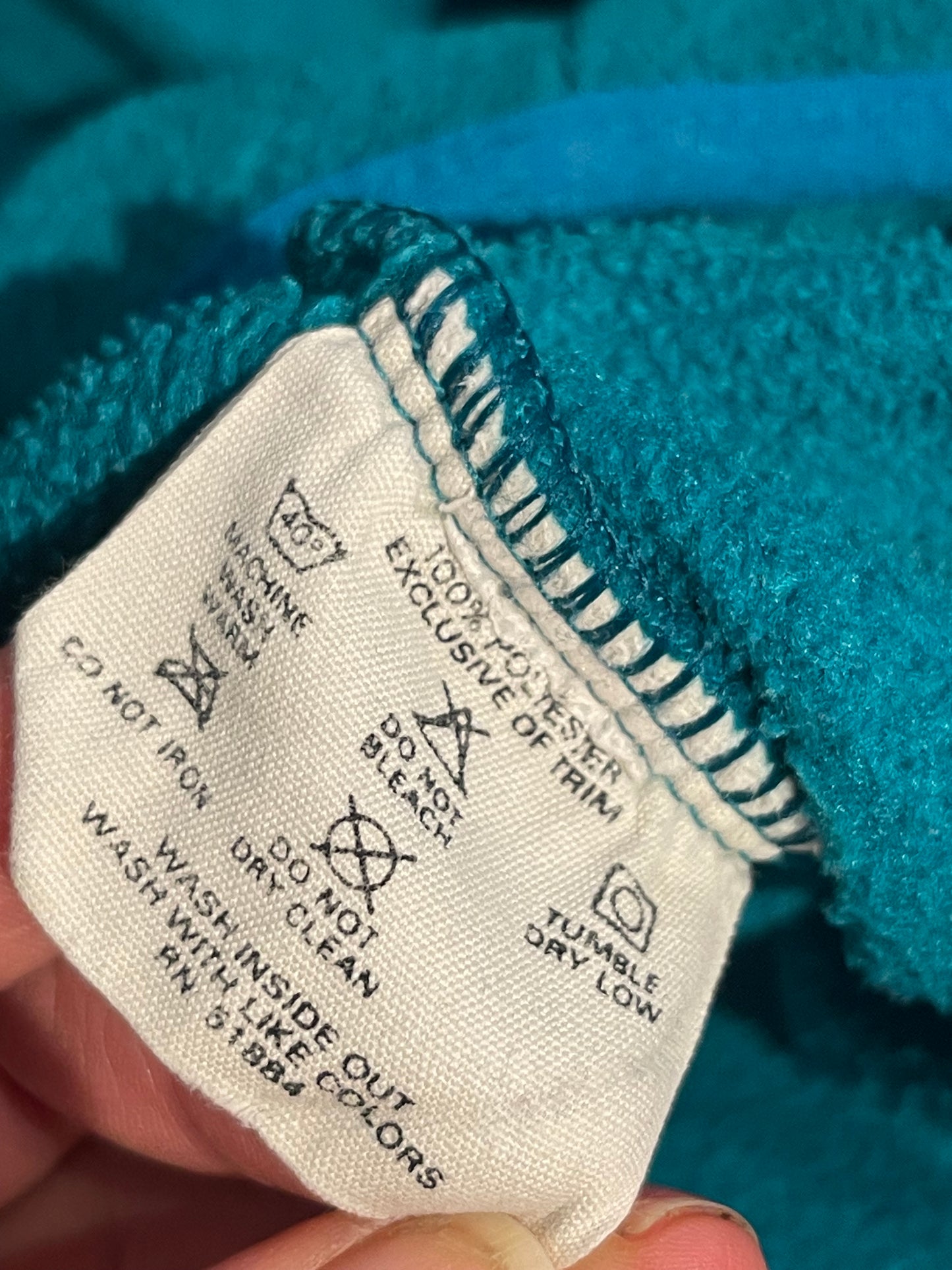 Patagonia Fleece Pullover (XL Herren) Sweatshirt Synchilla türkis