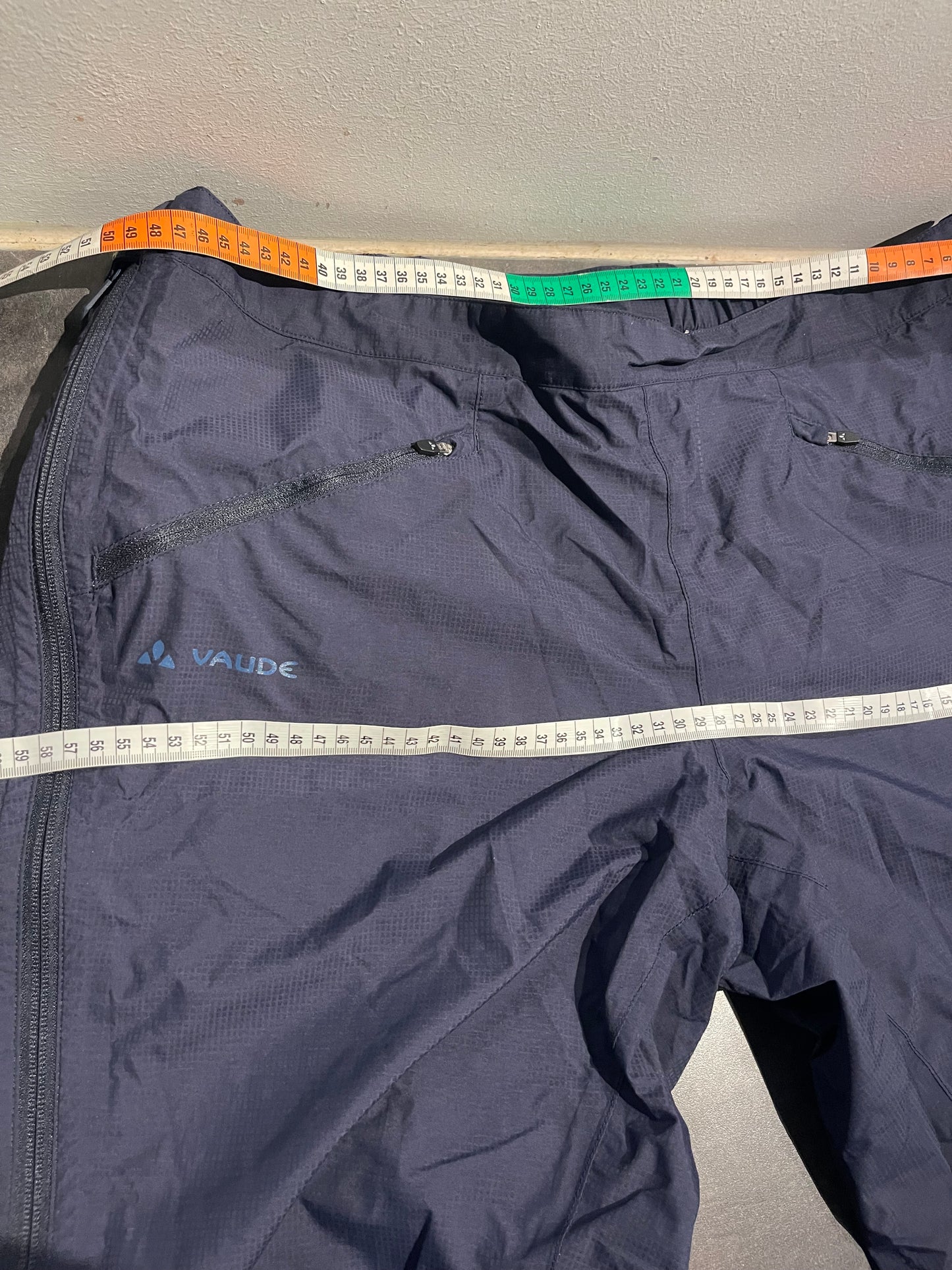 Regenhose von Vaude (XXL Herren) Hardshell Hose marineblau