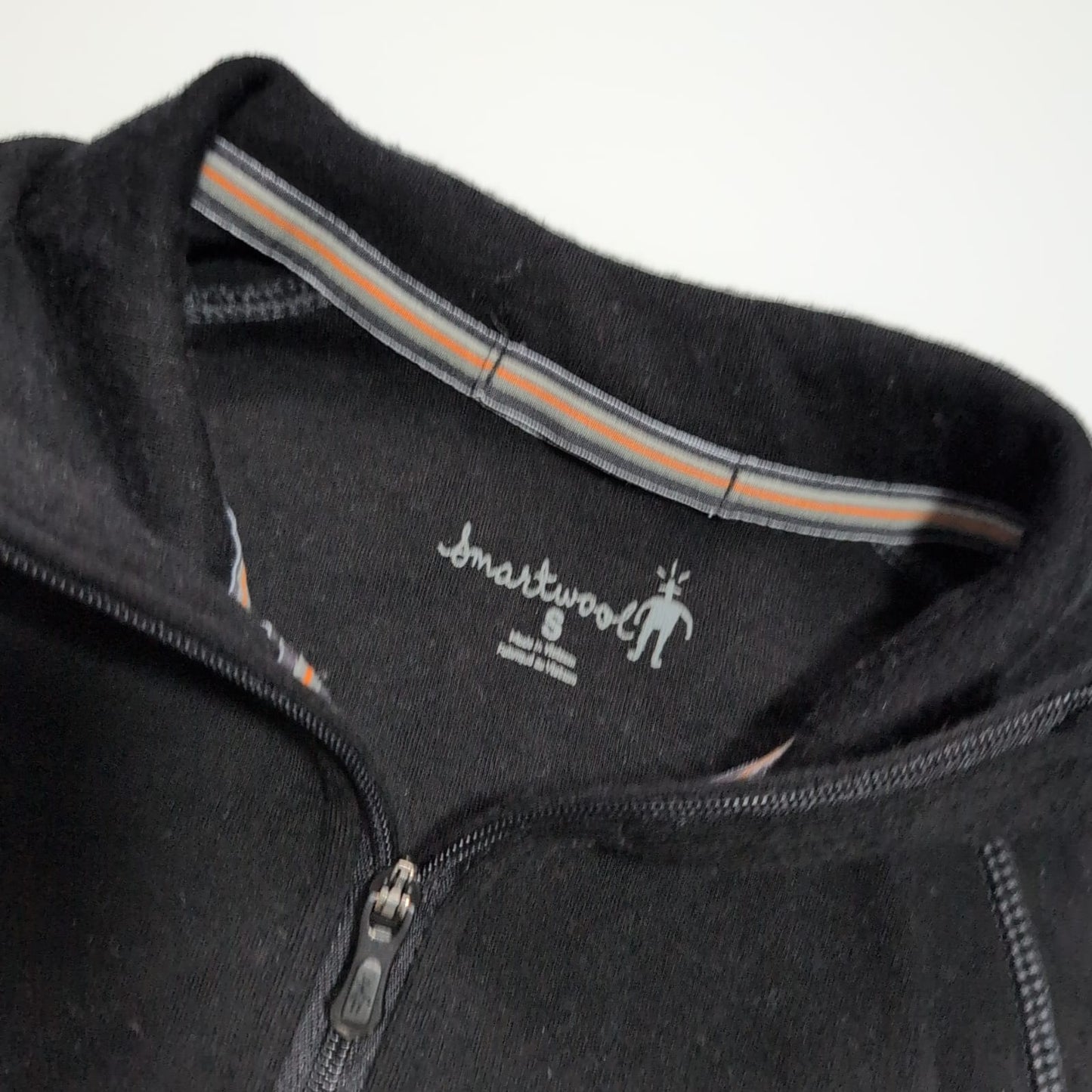 Merino Zip Longsleeve von Smartwool (S Herren) Baselayer schwarz