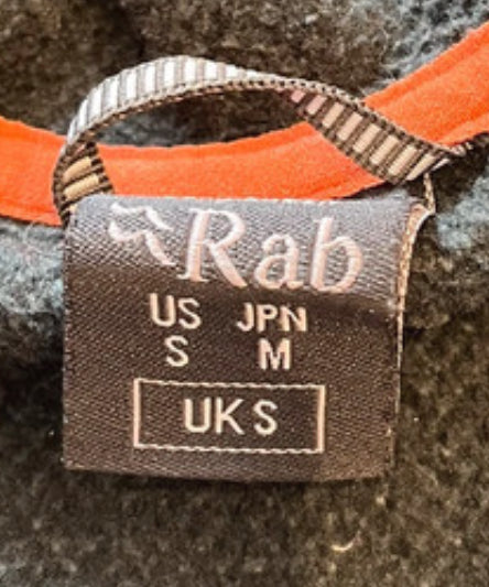 Fleecejacke von Rab (S Herren) Zipper Hoodie grün