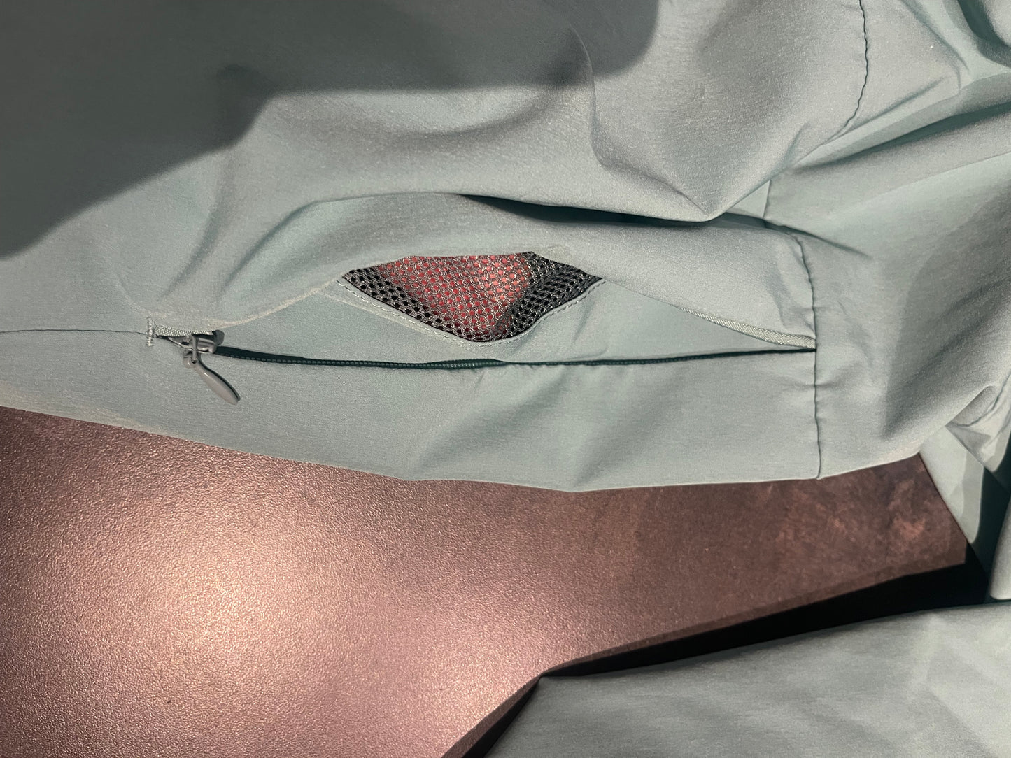 Leichte Stretch Jacke Vaude (XL Damen) Windbreaker minzgrün