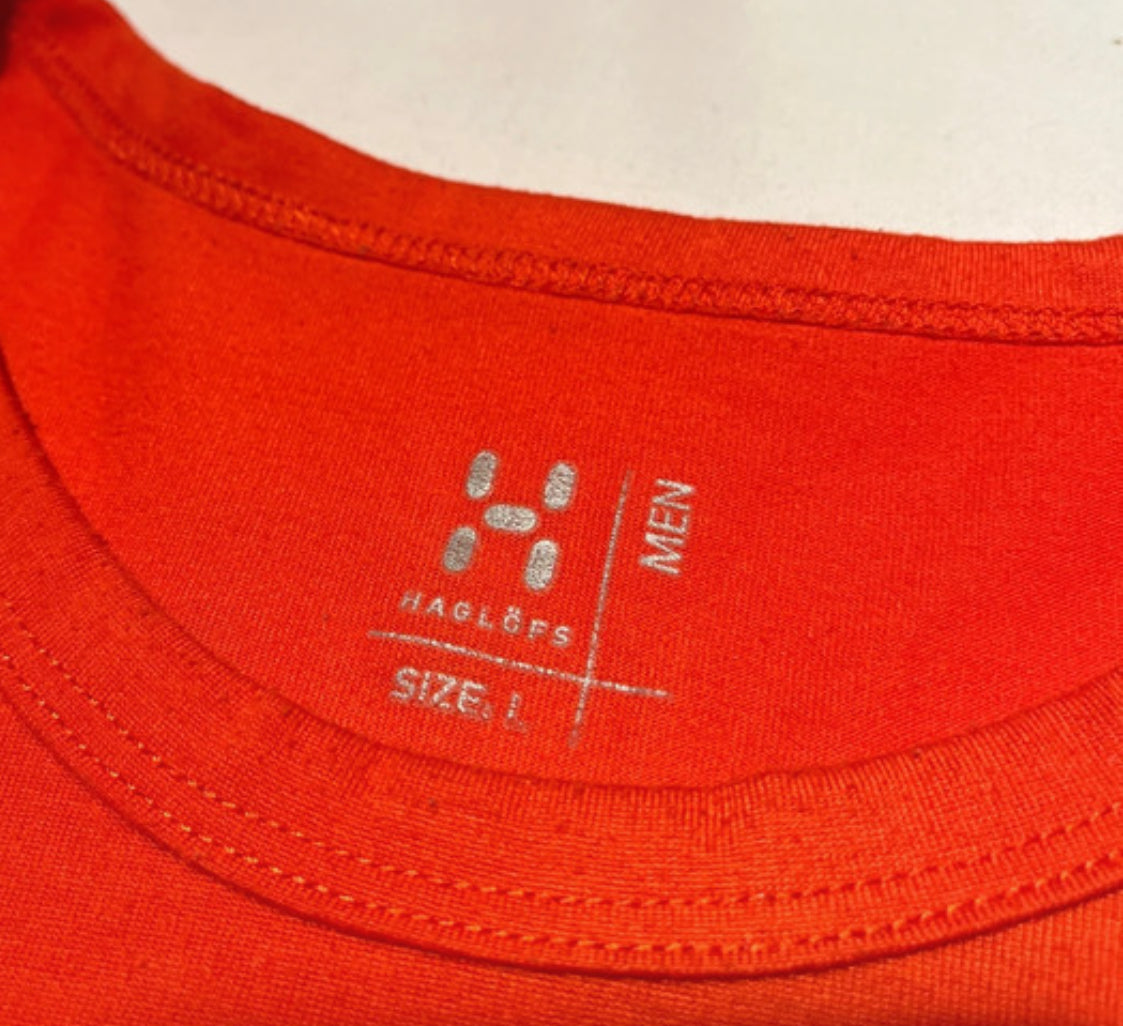 T-Shirt von Haglöfs (L Herren) orange