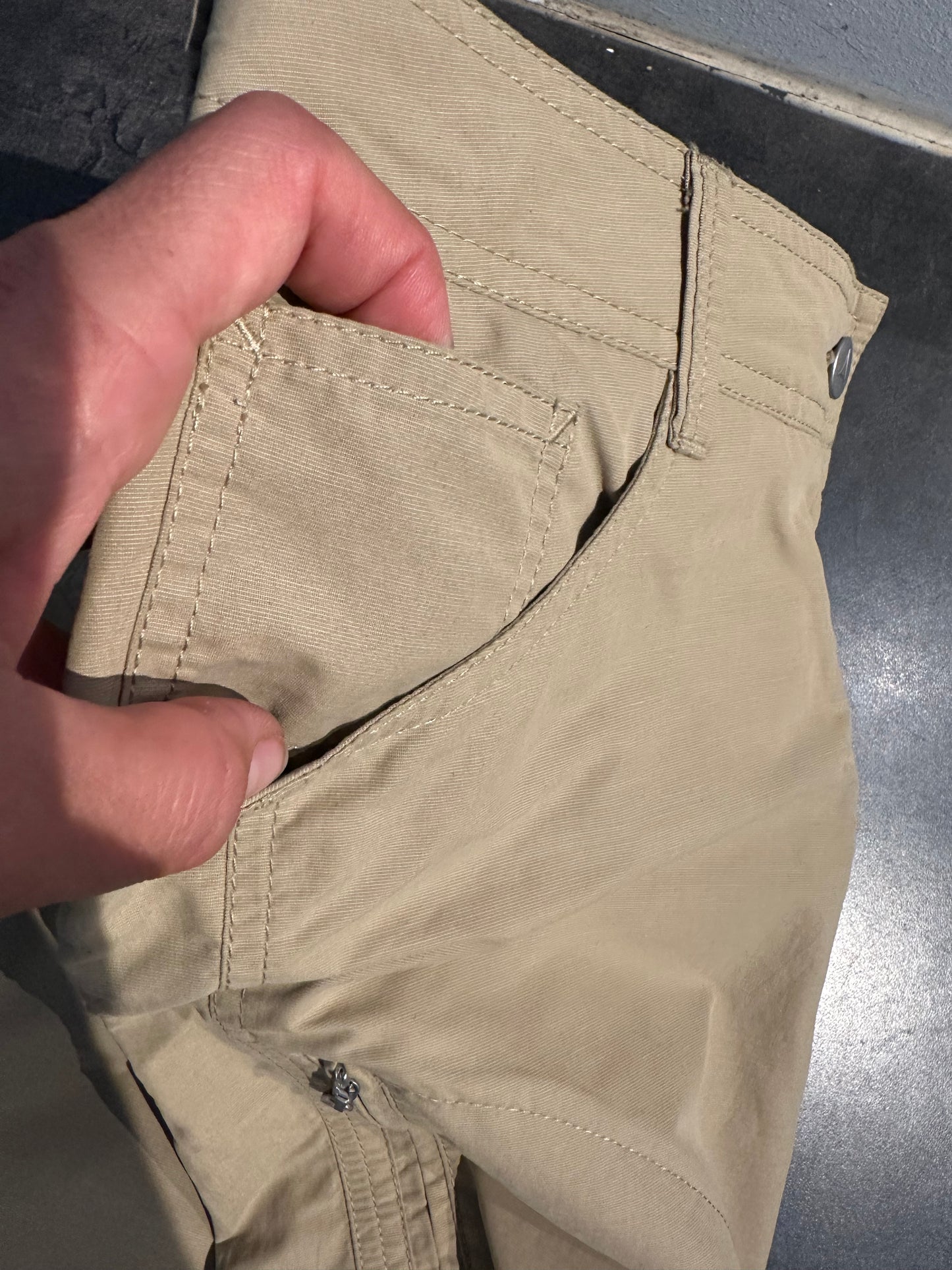 Outdoor Hose von Schöffel (L Damen) 2in1 beige
