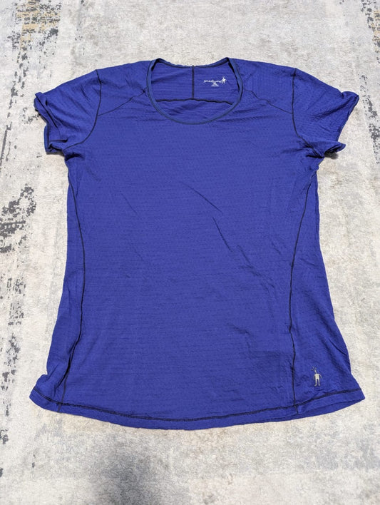 T-Shirt von Smartwool pure Merino (XL Damen) Top blau