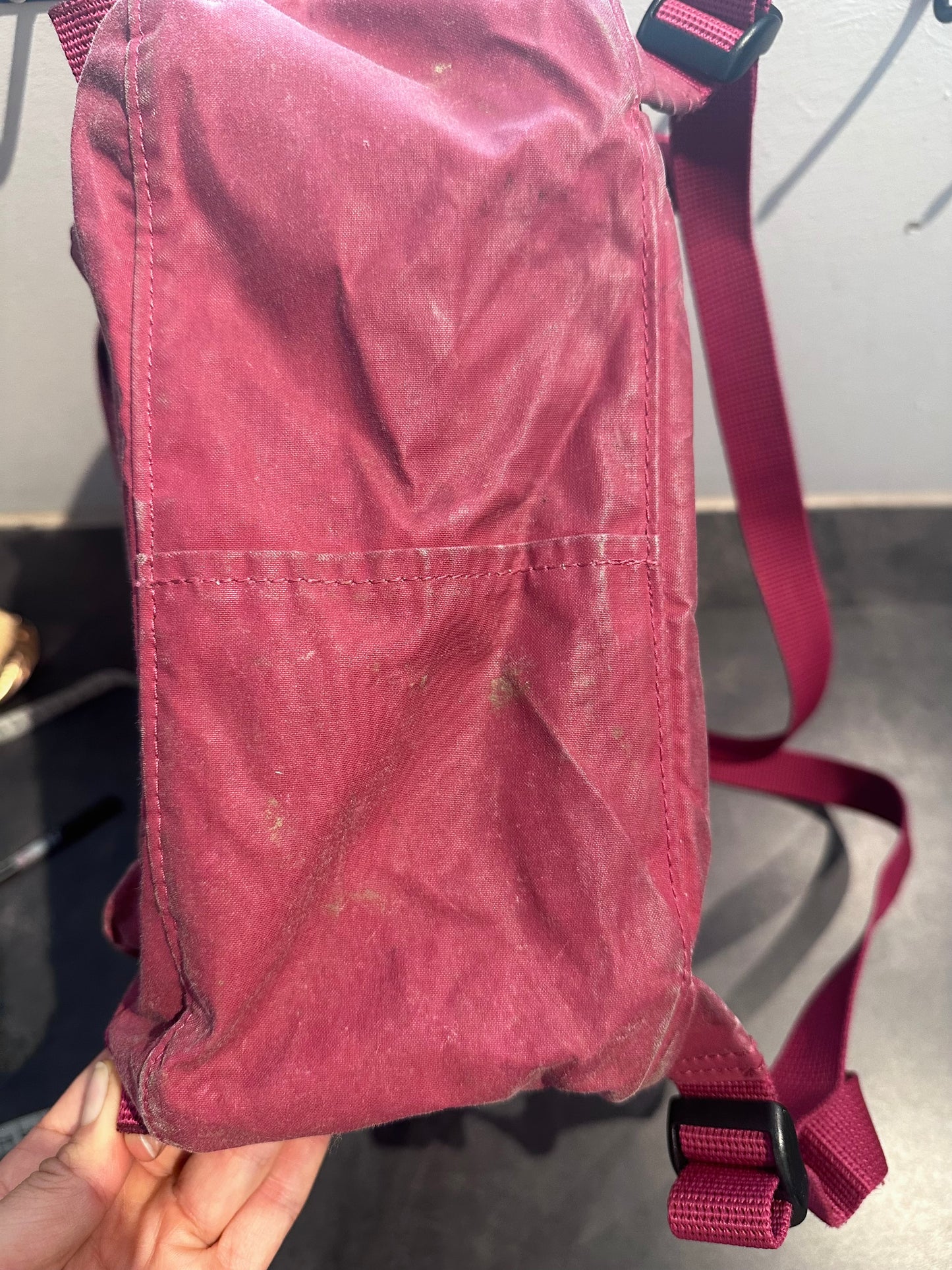 Fjällräven kanken Rucksack beerenfarbig
