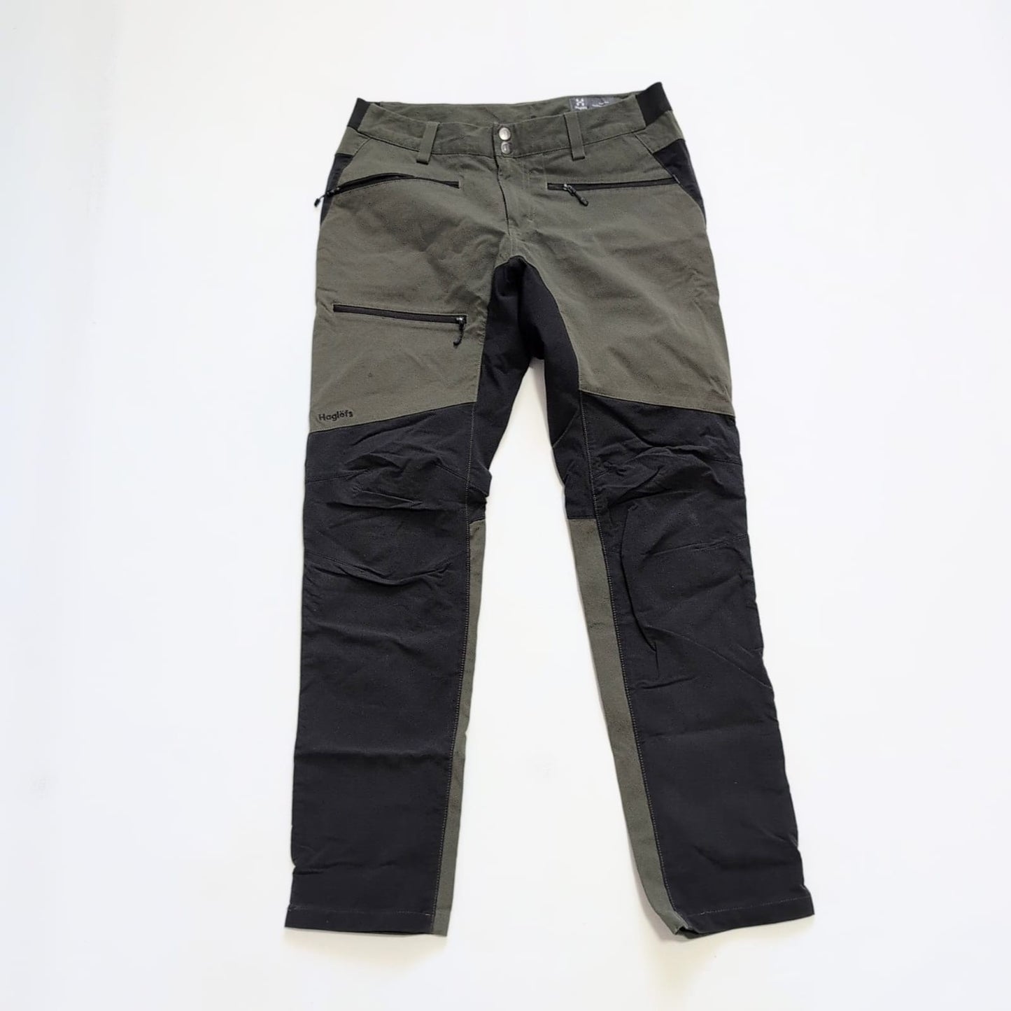 Touren Hose von Haglöfs (M Herren) grau schwarz