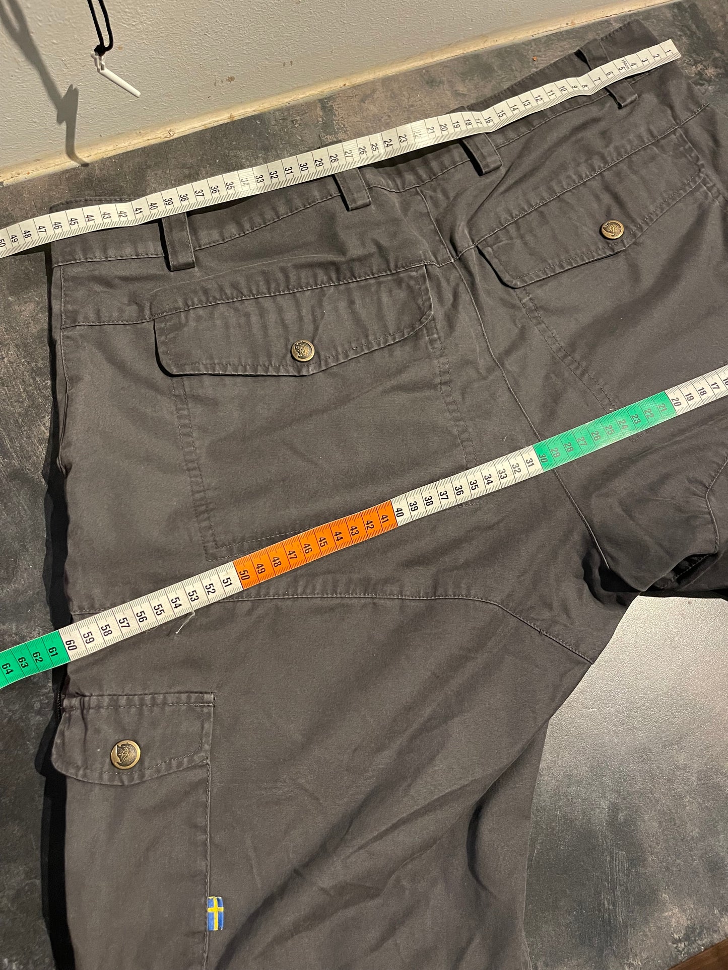 Zip-Off Hose Herren 50 (L) von Fjällräven dunkelgrau